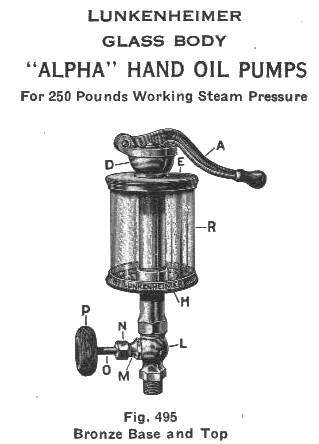 lunkenheimer oiler pomp